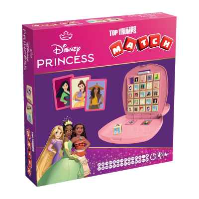 Настолна игра Winning Moves, Top Trumps Match, Disney Princess