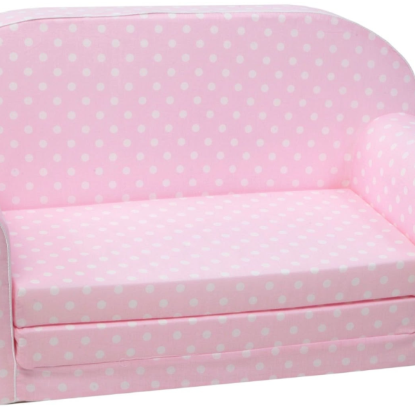 Детски двоен диван Delta Trade, Pink dots-SP4uB.png
