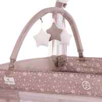 Бебешка кошара Lorelli MAGIC SLEEP, Mellow rose ballerina bear-STTV1.jpg