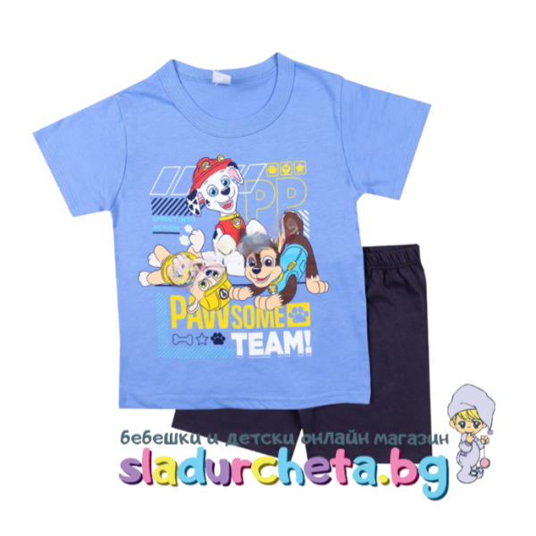 Детска пижама Светли, Пес Патрул синя-SjDfY.png