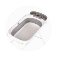 Бебешка вана със стойка и термо поставка Chipolino SLIM, сива-SlaZU.jpeg