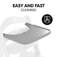 Дървена табла за хранене за столчета Hauck Alpha+ и Beta+, Grey-Sm0en.jpeg