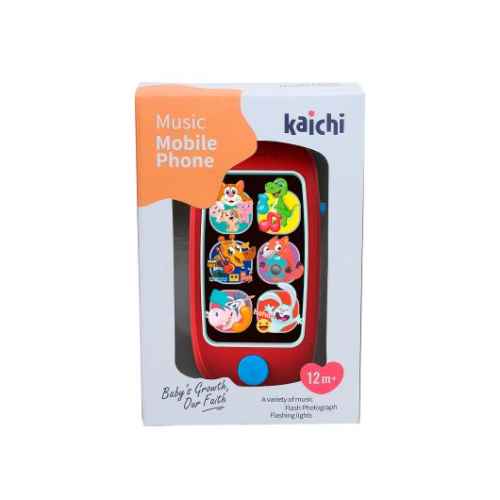 Бебешка играчка телефон Kaichi, с музика и светлина