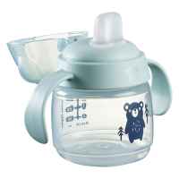 Неразливаща се чаша Tommee Tippee Soft Spout, BACSHIELD, с дръжки, синя с Мече, 150 мл, 4м+-StzIm.jpeg
