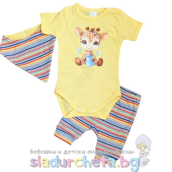 Комплект от 3 части Светли - боди, потур и бандан-Sv3D0.jpeg