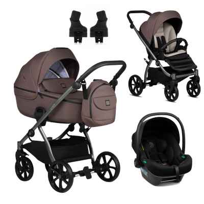 Комбинирана бебешка количка 4в1 Tutis Uno5+, 159 Cocoa