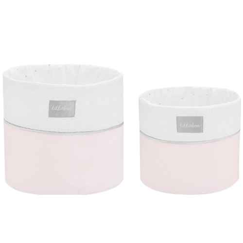 Комплект кош за аксесоари 2 бр Kikka Boo Dream Big, Pink 22см и 18см
