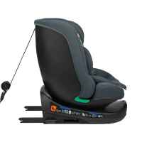 Столче за кола Kikka Boo i-Round i-SIZE 40-150 см, Dark Grey-T3Q3I.jpeg