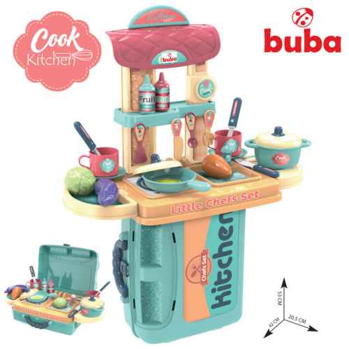 Комплект кухня Buba Куфар, Синя