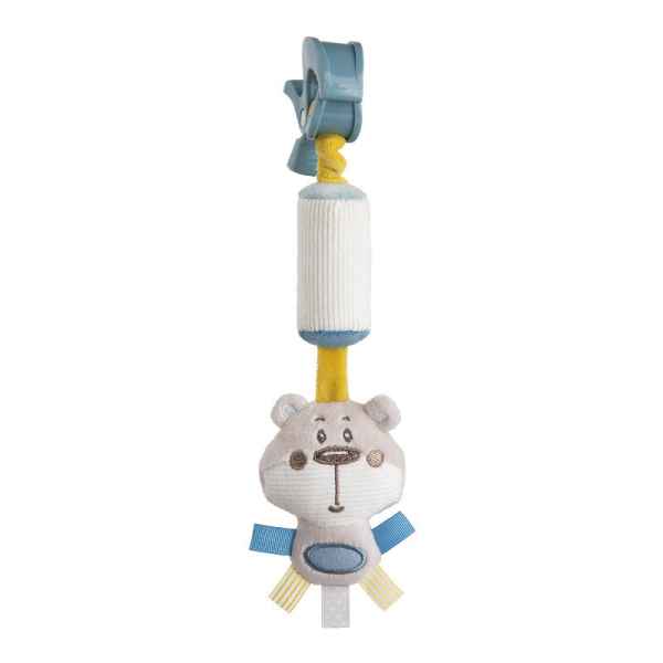 Мека играчка с дрънкалка Canpol Pastel Friends, сива-TLTeN.jpg