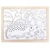 Дървен пъзел Hape, Динозаври, 24 части-TM264.jpeg