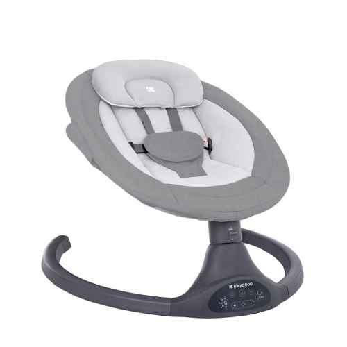 Бебешка електрическа люлка Kikka Boo Codie, Light Grey 2025