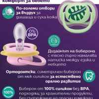 2 бр. залъгалки Philips Avent Ultra Air 6-18м листо и коте, розово-TVx9A.jpeg