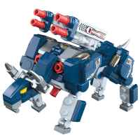 Конструктор Qman, Mechanical Beasts, Куб с бронирани чудовища, 177 части-TW0bV.jpeg