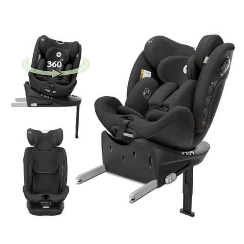 Столче за кола Lorelli Perseus i-Size ISOFIX Support Leg 360, Black