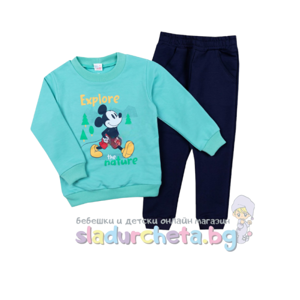 Комплект от 2 части Светли - блуза и панталон, син-TrhdQ.png