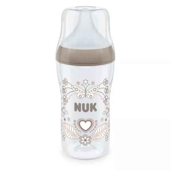 Шише Nuk Perfect Match, 3+ м РР 260 мл. със силиконов биберон M, Сърце-U1d45.jpeg