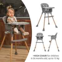 Столче за хранене Lorelli 3in1 Vanilla, Beige-U38OY.jpeg