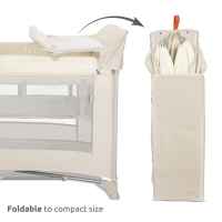 Бебешка кошара Lorelli TORINO 2 Нива Плюс, Beige-U7zmw.jpeg