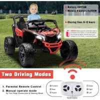 Акумулаторен джип JJ Can-Am Maverick 4x4 UTV 24v, двуместен оранжев металик-USfMa.jpeg