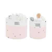 Комплект кош за аксесоари 2 бр Kikka Boo, 22см и 18см Bear with me Pink-UUFNU.jpeg