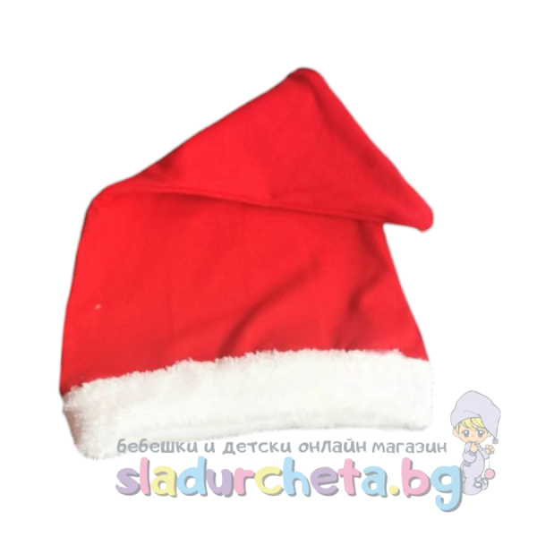 Детска шапка Светли, червена-UdVn6.png