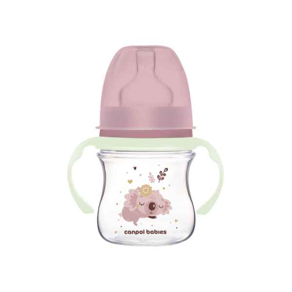 Шише с дръжки Canpol-Babies Eay Start SLEEPY KOALA, розов 120 мл-UqtHX.jpeg