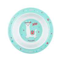 Меламинова купа с вакуумен ринг Canpol, Exotic animals, тюркоаз-UsATs.jpeg