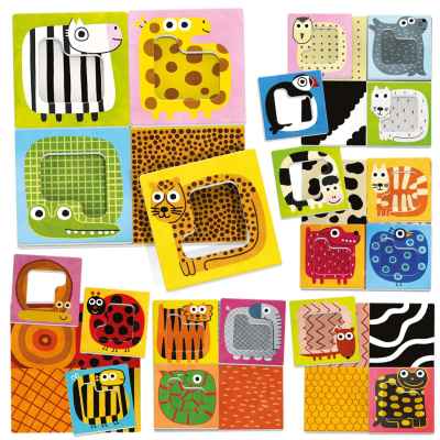 Образователна игра Headu, Цветовете на животните