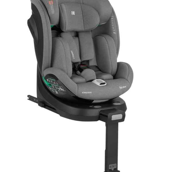 Столче за кола Kikka Boo i-Twist i-SIZE, Dark Grey-UvvFD.jpeg