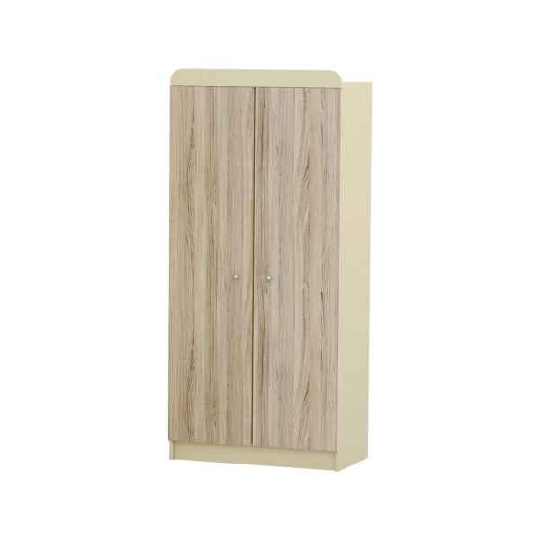 Двукрилен гардероб Arbor №5, Орех Деко + Ванилия-UwZBR.jpg