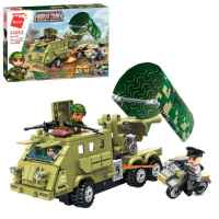 Конструктор Qman, Combat Zone, Бронирана машина против засада, 388 части-UwwpS.jpeg