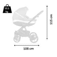 Бебешка комбинирана количка 3в1 Buba ZAZA 2, Dark Grey-V1D1j.jpeg