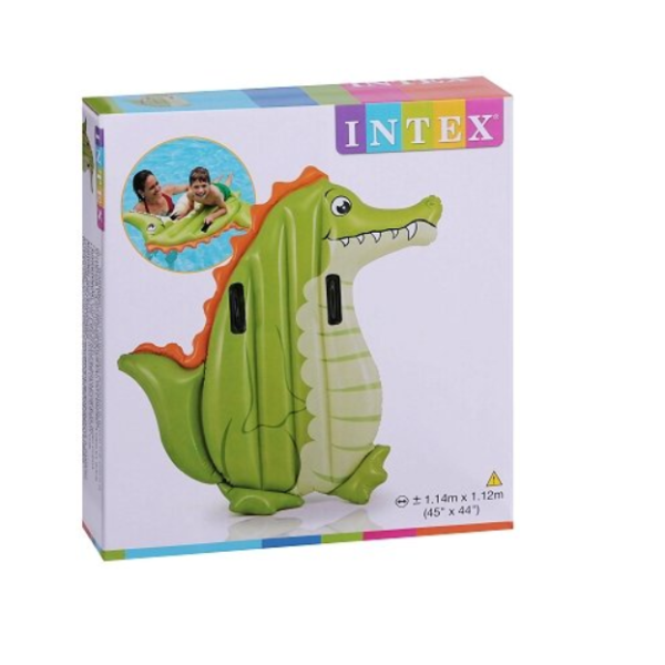 Надуваeмата дъcка за плуване Intex, Крокодил-V7CHA.png