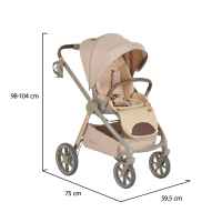 Комбинирана бебешка количка 3в1 Cangaroo Unique, Macadamia-Beige-VFoEr.jpeg