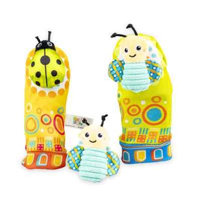 Дрънкалки чорапи Bali Bazoo Green Beetle Bee