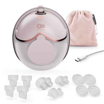 Единична електрическа помпа за кърма KinderKraft MAMAFLOW, Pink