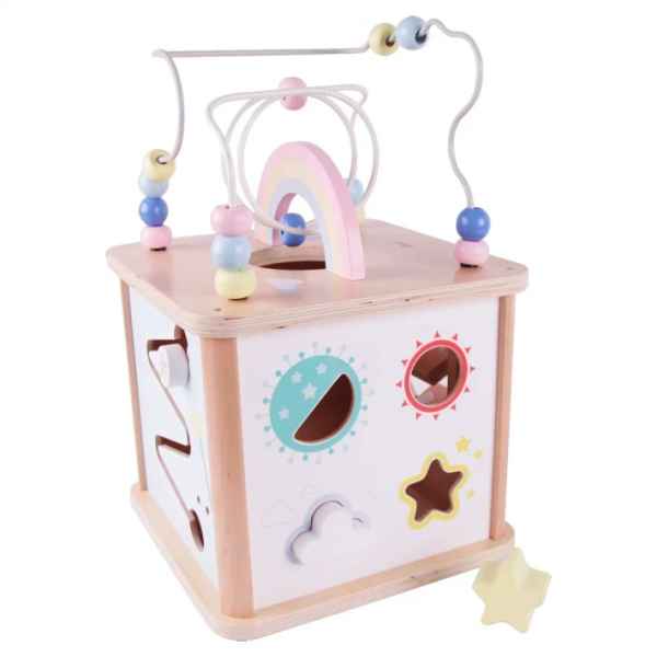 Дидактически куб за деца Classic World, розов-VYY6v.jpeg