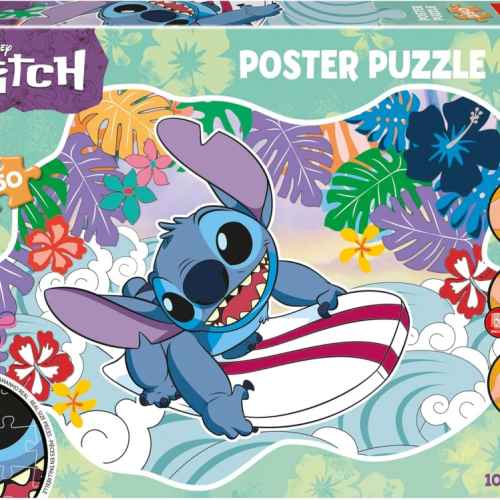 Пъзел Educa, Стич, 250 части