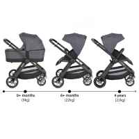 Комбинирана бебешка количка 3в1 Cangaroo Macan, сива-Vxc28.jpeg