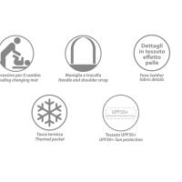 Чанта за количка Foppapedretti TicToc, Tuscany-VyE4T.png