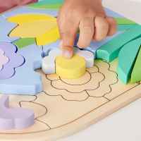 Дървени играчки Fisher Price, пъзел с цветя-W24Pg.jpeg