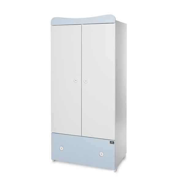 Гардероб Lorelli EXCLUSIVE, бял/baby blue-W2N0v.jpeg