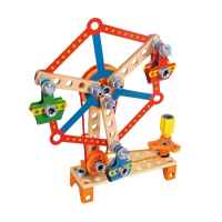 Дървен комплект Hape, Млад изобретател, Изгради си карнавал, 73 части-W4gEv.jpeg