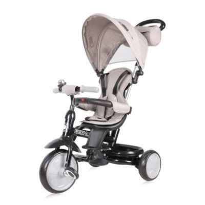Триколка Lorelli LUCKY CREW, Black&Grey РАЗПРОДАЖБА