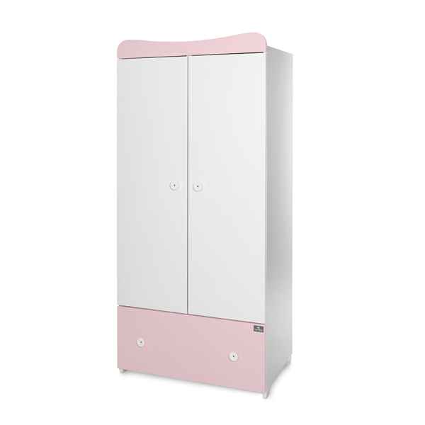 Гардероб Lorelli EXCLUSIVE, бял/orchid pink-W7hsu.jpeg