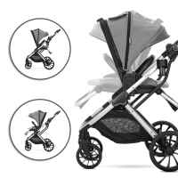 Комбинирана бебешка количка 2в1 Lorelli Glory, Beige + адаптори-W8K42.jpeg