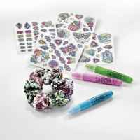 Творчески комплект Totum, Тебешир за коса и бляскави татуировки, 8 части-W8Pgt.jpeg