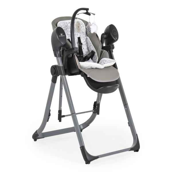 Столче за хранене люлка Cangaroo Nirvana, сиво-WI5eN.jpg
