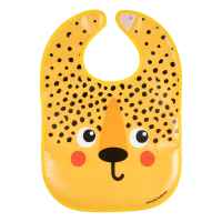 Непромокаем лигавник с джоб Canpol, Hello Little, оранжев-WK7uw.jpeg